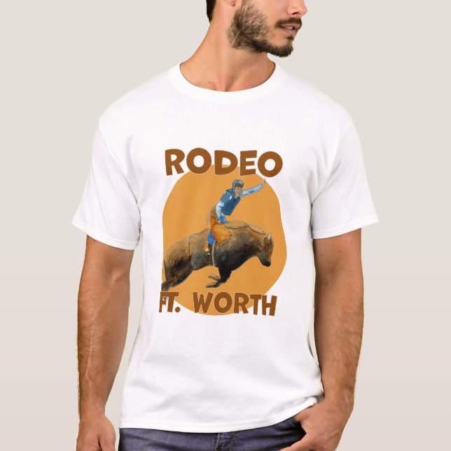 Rodeo Fort Worth, Texas T-Shirt (Vorderseite)