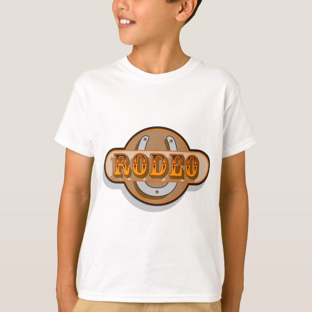Rodeo Horseshoe T-Shirt (Vorderseite)
