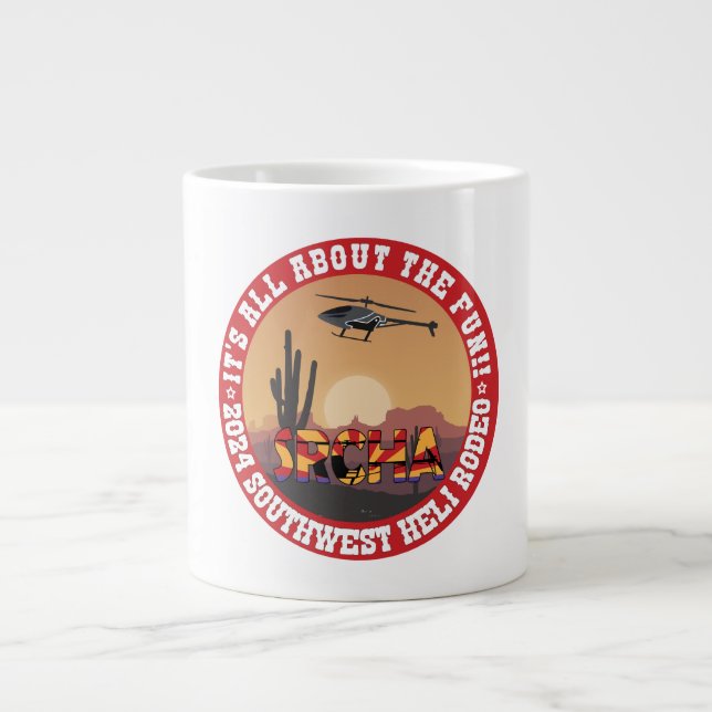 Rodeo-Kaffeecup 2024 Jumbo-Tasse (Vorderseite)