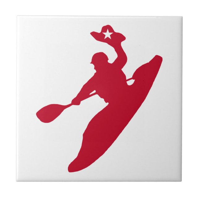 Rodeo Kayak Fliese (Vorderseite)