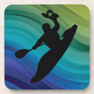 Rodeo Kayak Getränkeuntersetzer