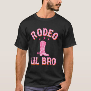 Rodeo Lil Bro 1. erster Geburtstag Cowgirl Western T-Shirt