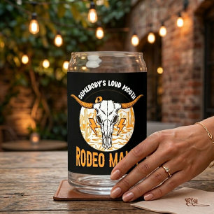 Rodeo Mama   Western Muttertag Einzigartig Dosenglas