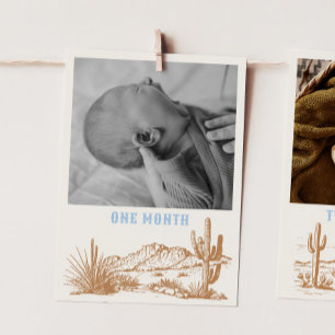 Rodeo Monthly Foto Banner-Karte bearbeiten Einladung