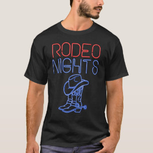 Rodeo Nights Country Southern Western T-Shirt