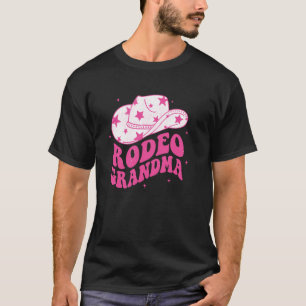 Rodeo-Oma Pink Cowgirl Western Rodeo Familie Ma T-Shirt
