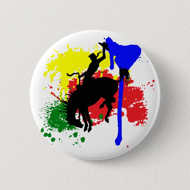 Rodeo Paint Button (Vorderseite)