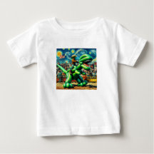 Rodeo Rex - Dino Cowboy Säugling T-Shirt
