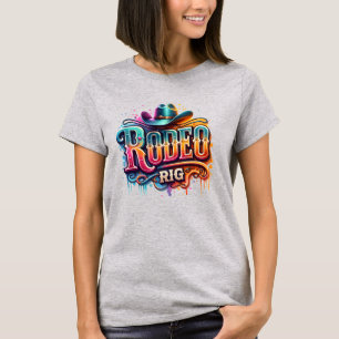 Rodeo Rig und Cowboy Hat T-Shirt