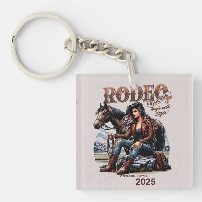 Rodeo Schlüsselanhänger (Vorderseite)