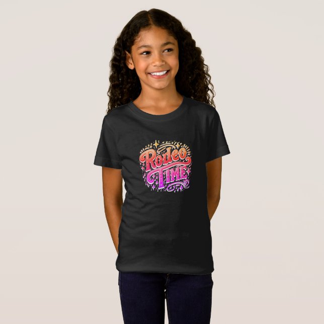 Rodeo Time Western T-Shirt (Vorne ganz)