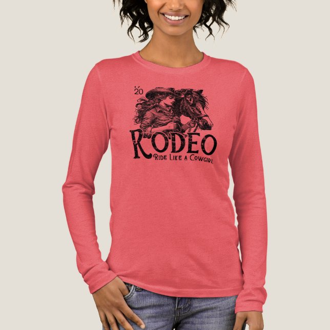 Rodeo Tri-Blend Shirt (Vorderseite)