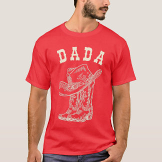 Rodeo-Vater Western-Cowboy Geburtstagsjunge Famili T-Shirt