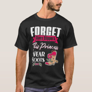 Rodeo vergaß Glass Slipper Diese Prinzessin trägt T-Shirt