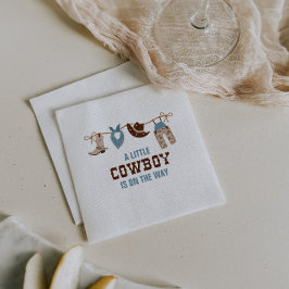 Rodeo Western Cowboy Baby Dusche Napkins Serviette