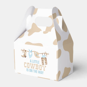 Rodeo Western Cowboy Baby Shower Papier Teller Geschenkschachtel
