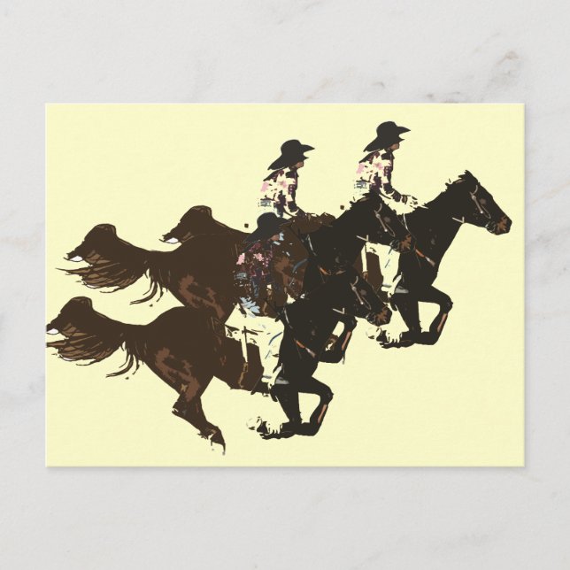 Rodeos Postkarte (Vorderseite)