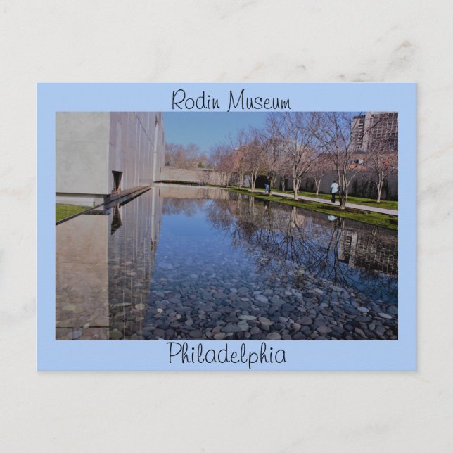 Rodin Museum Philadelphia Postkarte (Vorderseite)