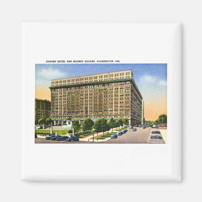 Rodney Square, Wilmington Delaware Magnet (Vorne)