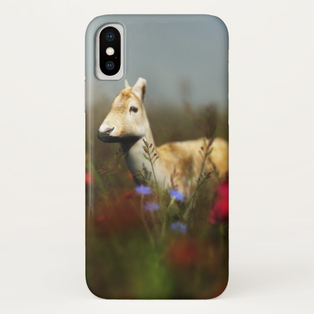Roe dans un coque iphone de prairie (Dos)