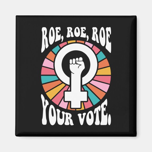 ROE ROE ROE ROE IHRE ABSTIMMUNG YOK 6 MAGNET (Vorne)