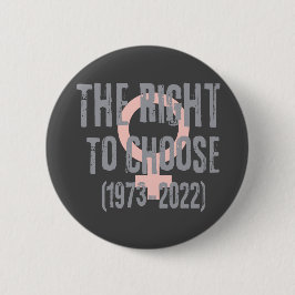 Roe V Wade Death Date Typografie Button