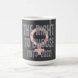 Roe V Wade Death Date Typografie Kaffeetasse