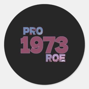 Roe V Wade Runder Aufkleber