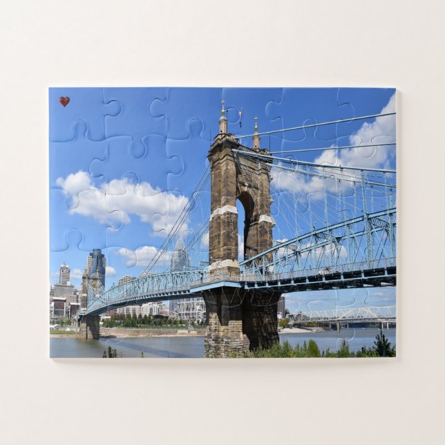 Roebling Bridge Ohio (Horizontal)