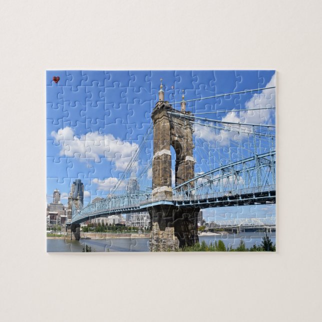 Roebling Bridge Ohio (Horizontal)