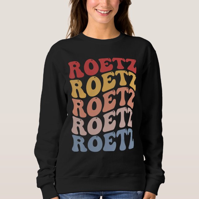 Roetz City Groovy Retro Sweatshirt (Vorderseite)