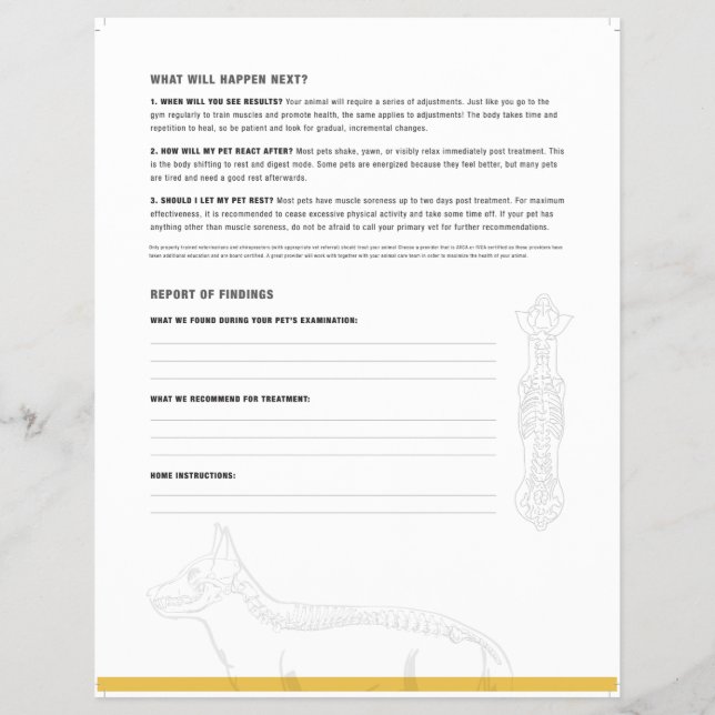 ROF-Blatt (Hunde) Flyer (Hinten)