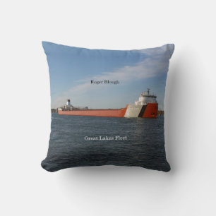 Roger Blough quadratisches Kissen