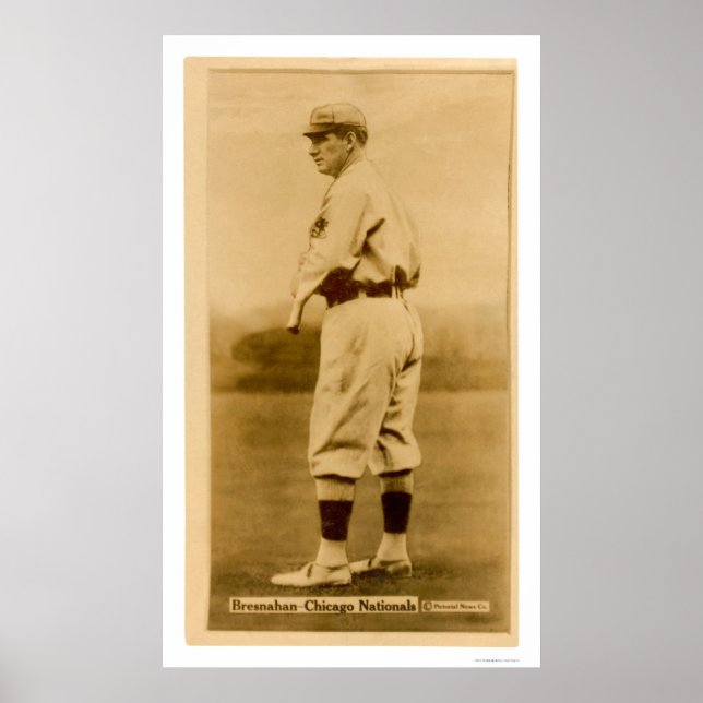 Roger Bresnahan Cubs Baseball 1914 Poster (Vorne)