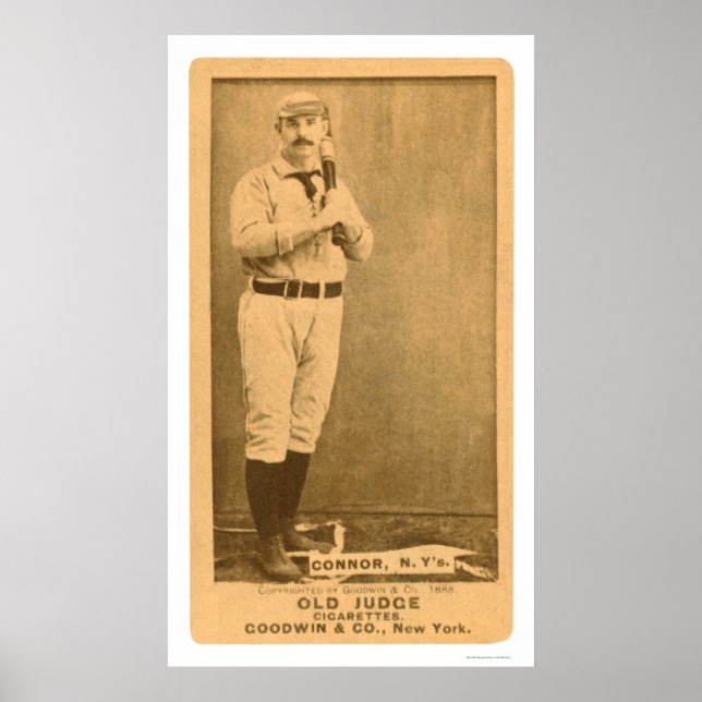 Roger Connor Baseball 1887 Poster (Vorne)