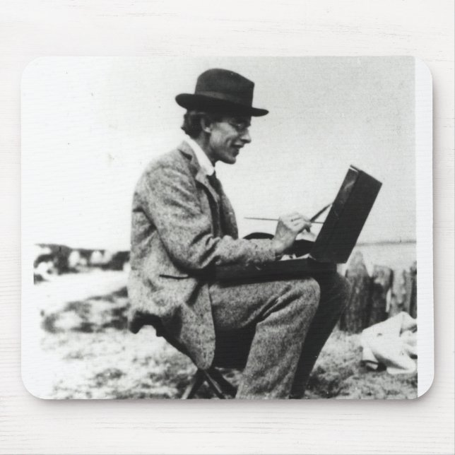 Roger-Fischrogen Mousepad (Vorne)