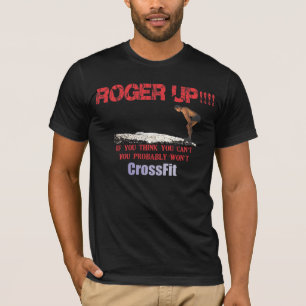 Roger OBEN!!! Dunkles Shirt