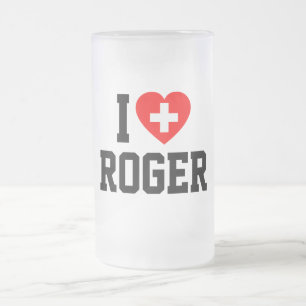 Roger-Tasse Mattglas Bierglas