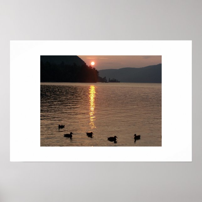 ROGERS ROCK LAKE GEORGE NY POSTER (Vorne)