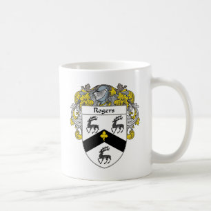 Rogers-Wappen (überzogen) Kaffeetasse