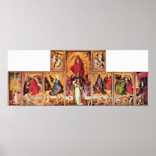 Rogier van der Weyden - Altar des letzten Urteils Poster