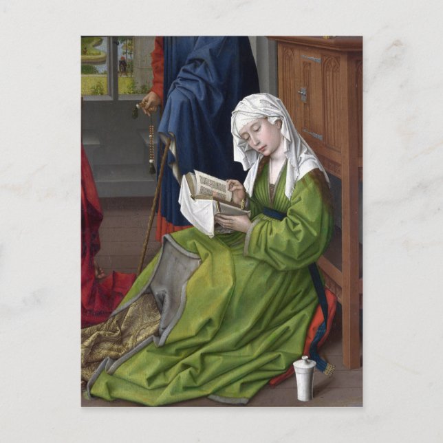 Rogier van der Weyden Magdalen Reading Postkarte (Vorderseite)