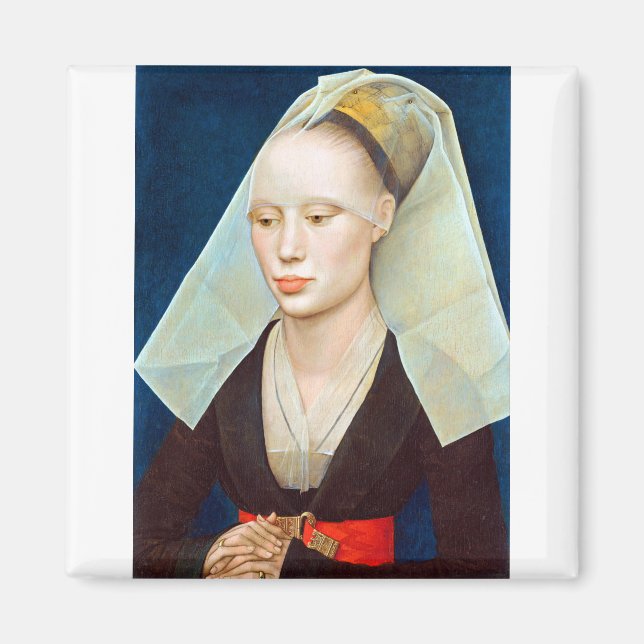 Rogier van der Weyden Portrait einer Lady Magnet (Vorne)