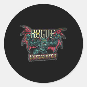 Rogue Ale Batsquatch Runder Aufkleber