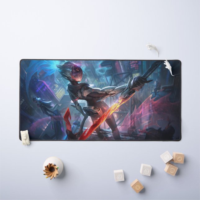 Rogue Assassin Deskmat | Mat de bureau personnalis (Tableau pour enfants)