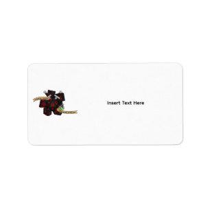 Rogue Dice Design Adressaufkleber