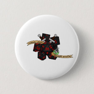 Rogue Dice Design Button