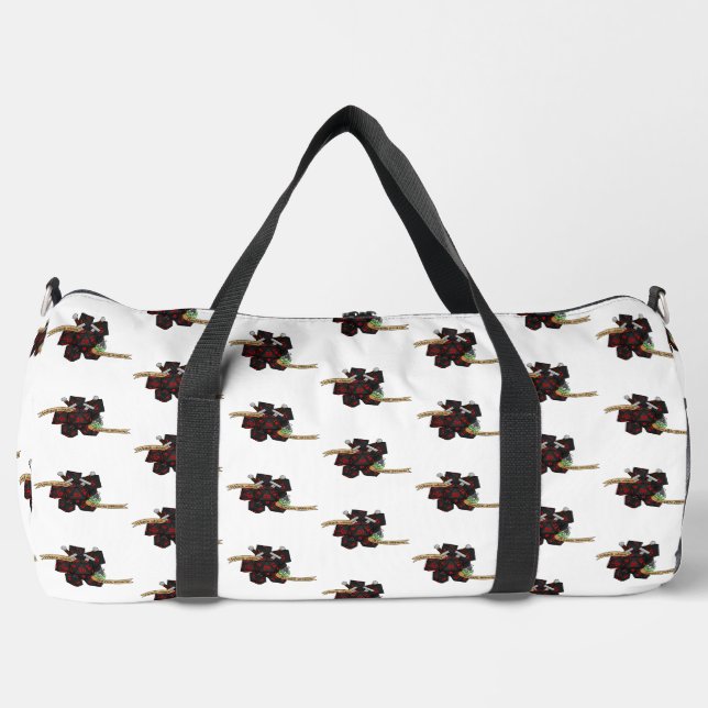Rogue Dice Design Duffle Bag (Vorderseite)