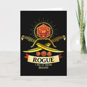 Rogue Fantasy Gamer Rpg Cl  Karte