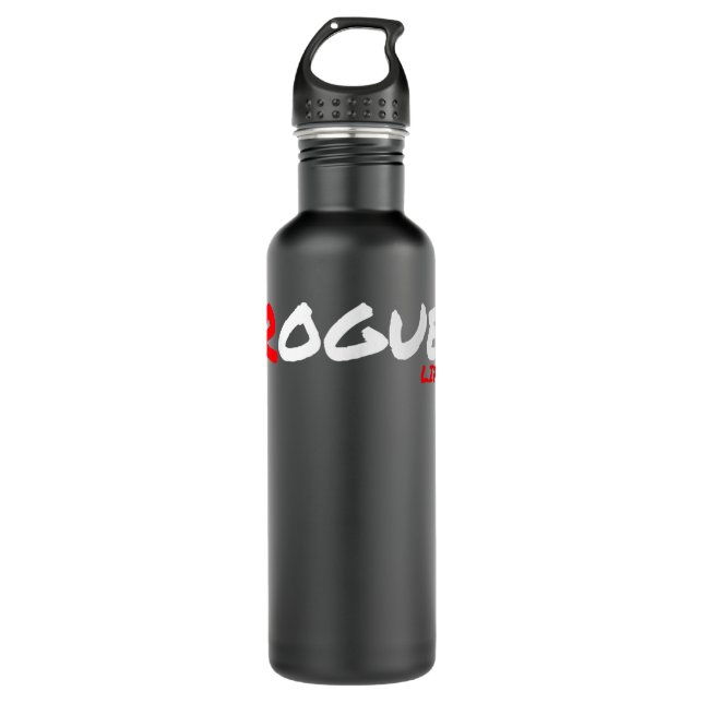 Rogue Life Slogan für Männer Frauen Kinder, Coole  Edelstahlflasche (Vorderseite)